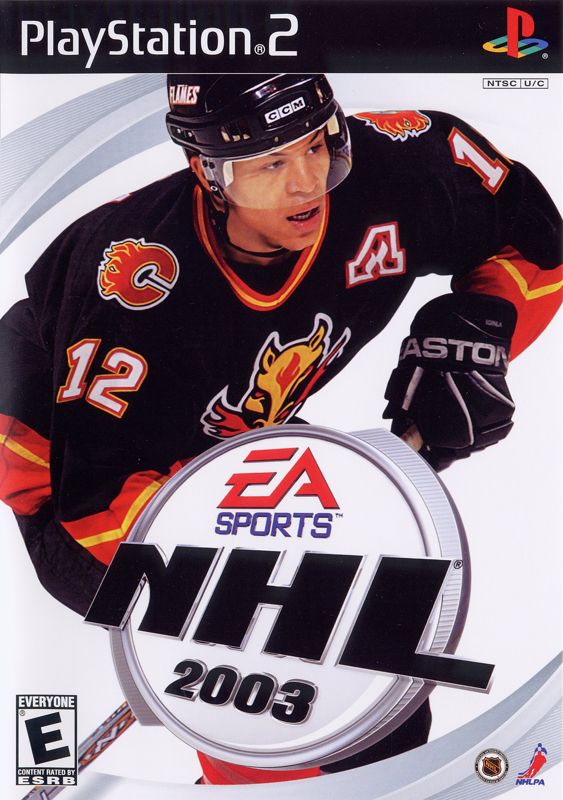 NHL 2003 box art for Playstation 2